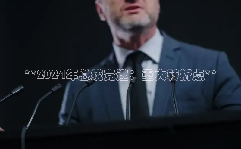 悟空·体育官网入口巴美列捷福**2024年总统竞选：重大转折点**